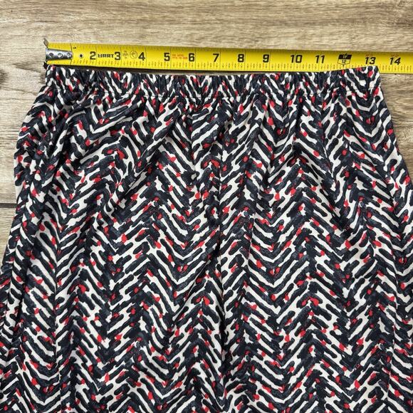 Multicolor Red Skirt Suit Set 2 Pieces Made USA 12 - Picture 10 of 16